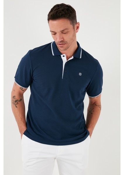 % 100 Pamuk Düğmeli Regular Fit Polo Yaka T Shirt Erkek POLO YAKA T SHİRT 5902118