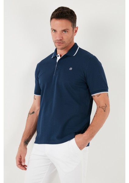 % 100 Pamuk Düğmeli Regular Fit Polo Yaka T Shirt Erkek POLO YAKA T SHİRT 5902118