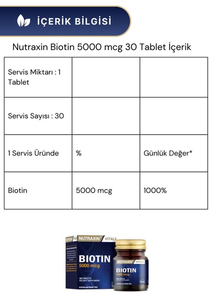 Vitamin Max C-D-Zinc 60 Tablet & Biotin 5000 Mcg 30 Tablet