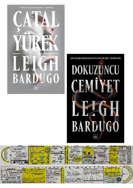 Çatal Yürek - Dokuzuncu Cemiyet - Leigh Bardugo - Matematik Öğreten Ayraç