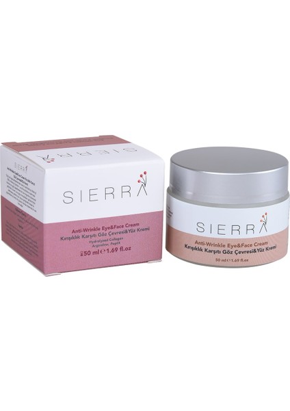 Anti Wrinkle Göz Çevresi ve Yüz Kremi 50 ml