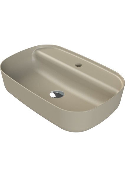 Turkuaz Seramik Mat Kapuçino Aqua 60 cm Lavabo