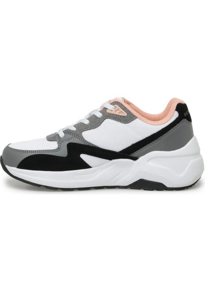 Husky Wmn 4fx Kadın Beyaz-Siyah-Somon Sneaker Ayakkabı modelleri