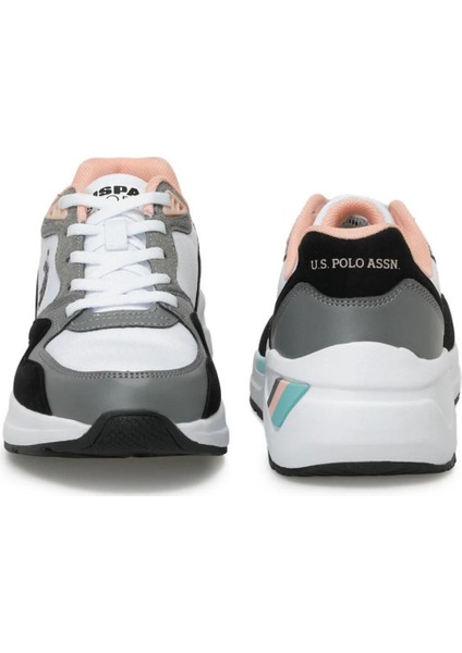 Husky Wmn 4fx Kadın Beyaz-Siyah-Somon Sneaker Ayakkabı indirimleri