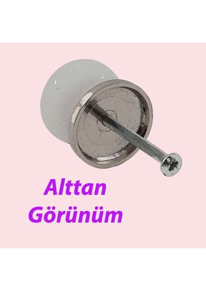 Kardelen Gerçek Porselen Düğme Gold Altın Çekmece Dolap Kapak Kulpu Kulbu Porselen Kulp indirimleri