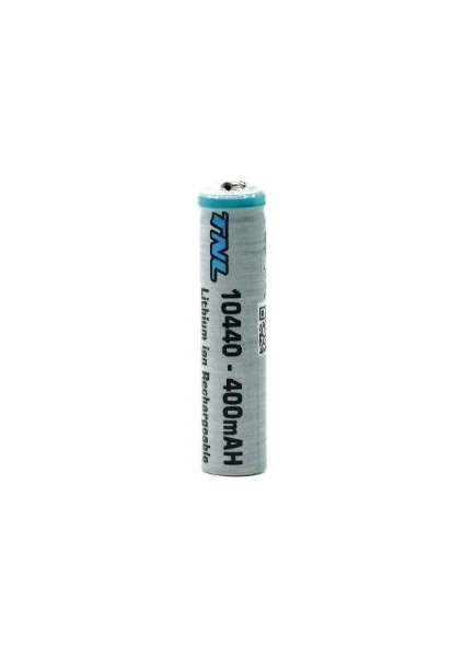 10440 400MAH 3.7 Li-Ion Aaa Şarj Edilebilir Pil