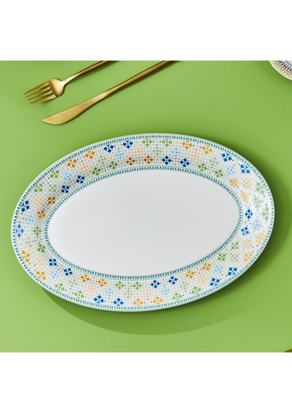 Block Kayık Tabak 30 cm
