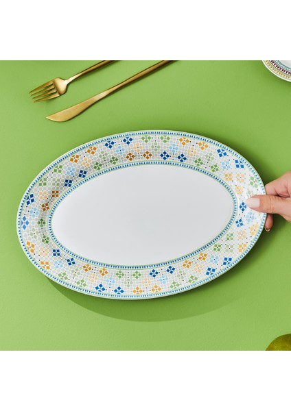 Block Kayık Tabak 30 cm