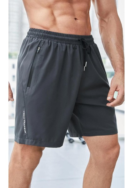 Erkek Running Spors Hızlı Kuruma Hafif Gym Koşu Spor Salonu Basketbol Şortu