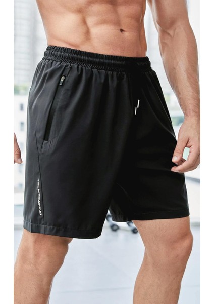 Erkek Running Spors Hızlı Kuruma Hafif Gym Koşu Spor Salonu Basketbol Şortu