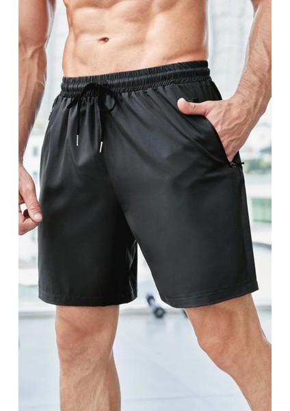 Erkek Running Spors Hızlı Kuruma Hafif Gym Koşu Spor Salonu Basketbol Şortu fırsatları