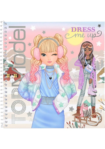 Top Model  beni giydir-dress me sticker kitabı