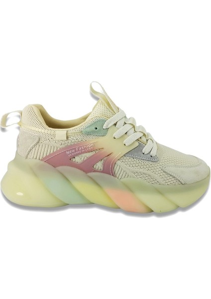 487 Günlük Bayan Spor Ayakkabı-Bej fiyatları