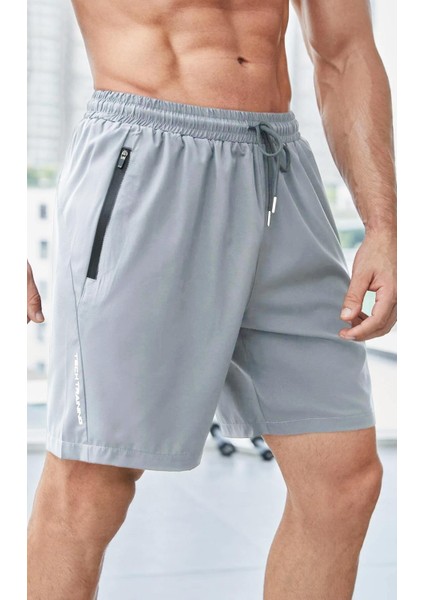 Erkek Running Spors Hızlı Kuruma Hafif Gym Koşu Spor Salonu Basketbol Şortu