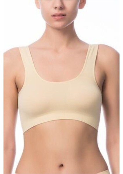 Esma Tekstil Dikişsiz Esnek Geniş Askılı Büstiyer Yeni Sezon