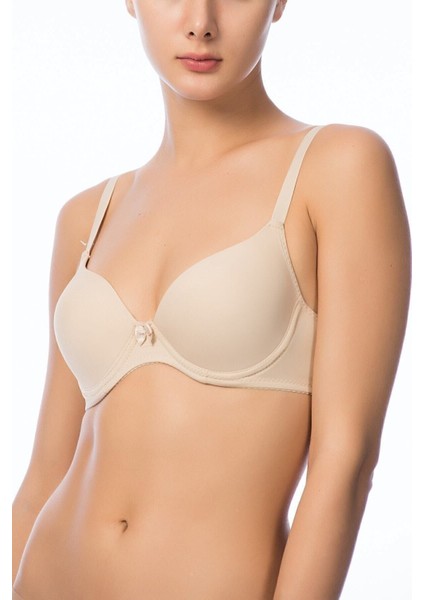 Mikro Cup Sütyen Kadınlar İçin Siyah Dikişsiz Tasarım %100 Pamuk 3505