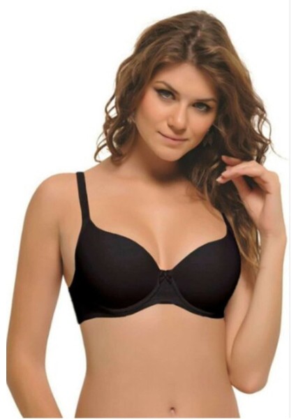Desteksiz Mikro Cup Sütyen Siyah 3505