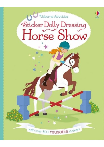 Sticker Dolly Dressing Horse Show - Lucy Bowman