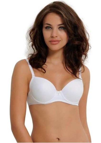 Kadın Siyah Mikro Kumaş Destekli Sütyen 3525