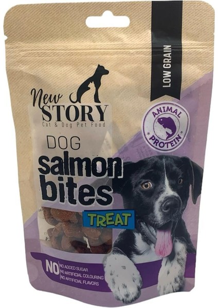 Köpekler Için Somonlu Atıştırmalık Salmon Bites 80 gr