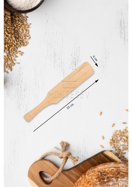 Zambak Serisi Ahşap Hamur Açma Oklavası Merdanesi Börek Seti 3 Lü Set ECHO10 fırsatları