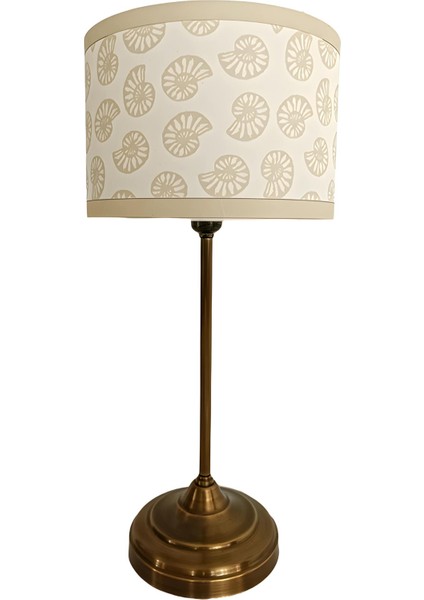 Laura Eskitme Gold Metal Abajur