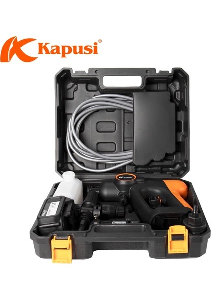 Kraft 21V 2.4A Şarjlı Oto ,hayvan Yıkama, Bahçe Sulama Makinesi City Akülü Basınçlı Khppw-04 modelleri