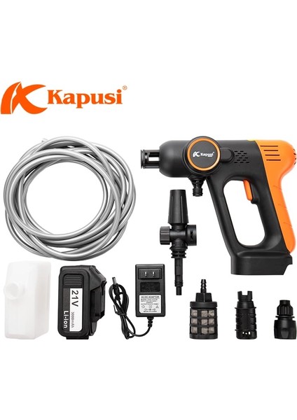 Kraft 21V 2.4A Şarjlı Oto ,hayvan Yıkama, Bahçe Sulama Makinesi City Akülü Basınçlı Khppw-04 fırsatları