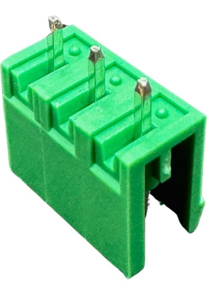 3 Pin 5.08MM 180° Erkek Yeşil Klemens 10 Adet