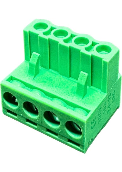 4 Pin 5.08MM Dişi Yeşil Klemens 10 Adet