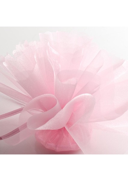 27 METREX70 cm Açık Pembe Süsleme Tülü Açık Pembe Tül Araba Düğün Dekor Tül Pink Decoratıon Tulle