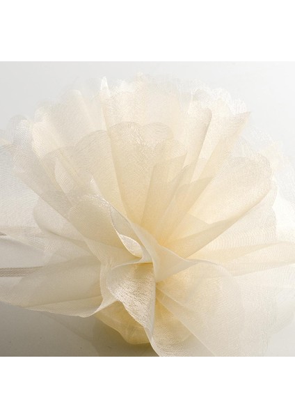 27 METREX70 cm Açık Krem Süsleme Tülü Açık Krem Tül Araba Düğün Dekor Tül Cream Decoratıon Tulle
