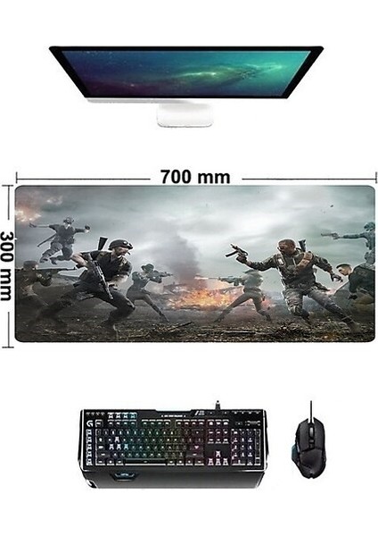 MP702 Oyunculara Özel Premium Kaymaz Desenli Gaming Mouse Pad 300 x 800 x 4 mm fiyatları