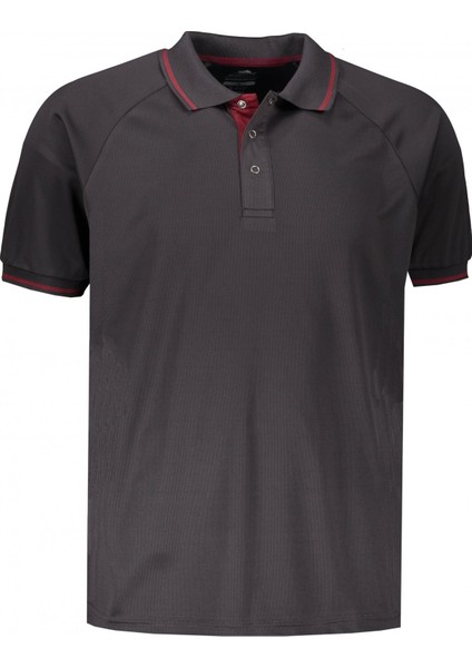 Erkek Bonıngton - Male Polo Top TP100 Dark Grey Polo T-Shırt MATOPOL10003-072