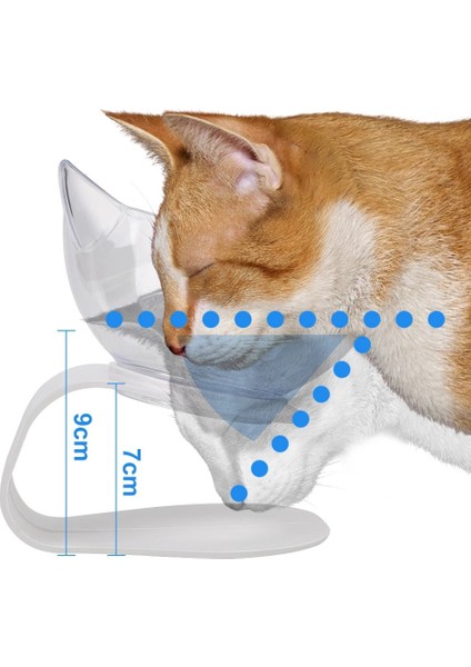 Pembe Tarzı Pet Yükseltilmiş Besleme Kabı Kedi Köpek Içme Havzası Kaymaz Düşmeye Karşı Korumalı Servikal Omurga Yavru Kedi Yavrusu Malzemeleri Cuenco Gato (Yurt Dışından) indirimleri
