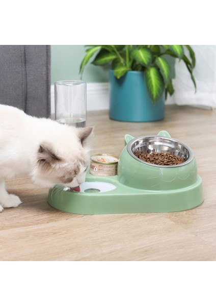 Yeşil2 Tarzı 500ML Pet Kase Otomatik Besleyici Köpek Kedi Maması Tencere Su Sebili Evcil Hayvan Malzemeleri Suministros Para Perros (Yurt Dışından) fiyatları