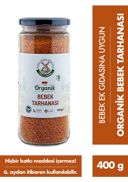 Organik Bebek Tarhanası 400 G +6 Ay