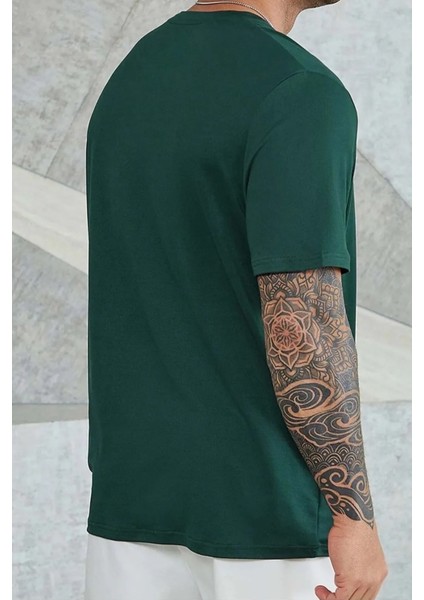 Only Trendwear Erkek Belive In Yourself Baskılı Oversize Tshirt fırsatları