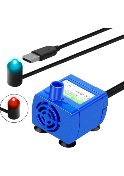 No.1 Tarzı Su Sebili Uzun Kablo Yedek Parça Ev Kedi Köpek USB Su Geçirmez Ultra Sessiz Mini Kase Dc 5V Pet Içme Çeşmesi Pompası (Yurt Dışından) fiyatları