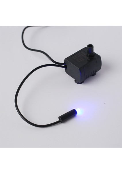 Mavi Aydınlatma Pompası Stili LED Aydınlatma Su Pompası Pet Kedi Su Çeşmesi Motor Aksesuarları Kedi Çiçekleri Için Değiştirme Kase Su Sebili (Yurt Dışından)