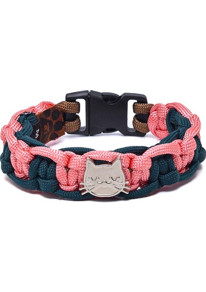 Ig Design %100 Handmade Premium Paracord Örgü Kedi Tasması