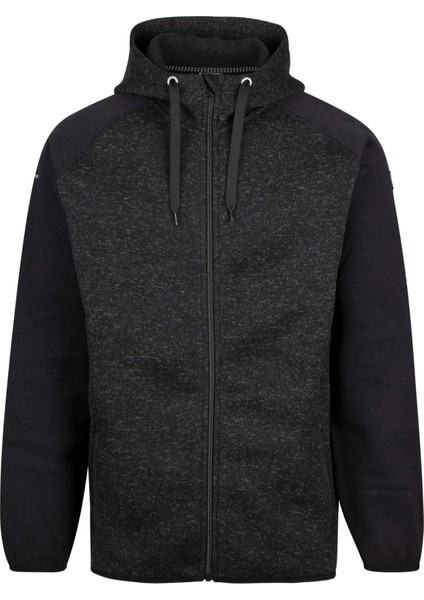 Erkek Clearwell- Male Fleece Black Marl Polar Ceket MAFLFLTR0075-18609