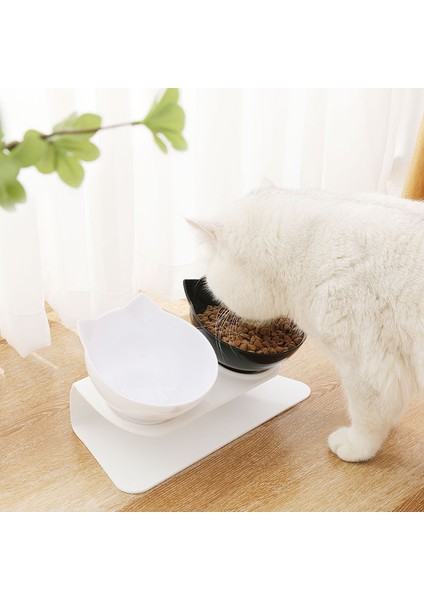 Karışık Renkler Çift Stil Kaymaz Yükseltilmiş Standlı Çift Kedi Kase Evcil Hayvan Maması Kedi Besleyici Servikal Vertebrayı Koruyun Köpek Kasesi Şeffaf Pet Ürünleri (Yurt Dışından) modelleri