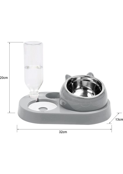 Beyaz1 Stili 500ML Pet Kase Otomatik Besleyici Köpek Kedi Maması Tencere Su Sebili Evcil Hayvan Malzemeleri Suministros Para Perros (Yurt Dışından) indirimleri