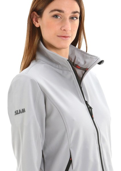 Act Ws Softshell Jacket Gri Kadın Mont