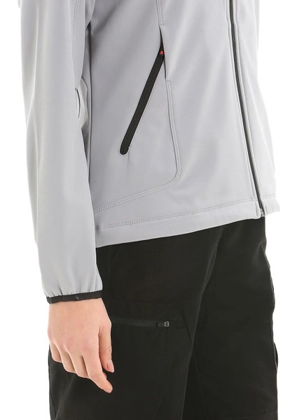 Act Ws Softshell Jacket Gri Kadın Mont