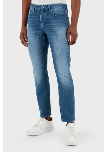 J14 Normal Bel Slim Fit Jeans Erkek Kot Pantolon 3DZJ14 Z1TTZ 25EV
