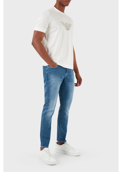 J14 Normal Bel Slim Fit Jeans Erkek Kot Pantolon 3DZJ14 Z1TTZ 25EV indirimleri