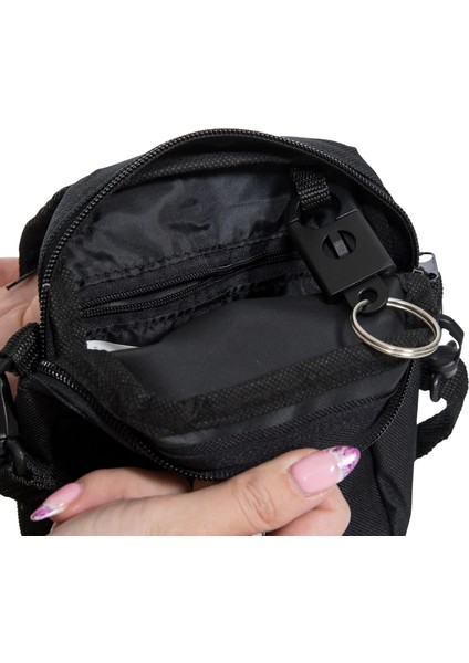 Unısex Helıcon - Mını Belt Bag Black Postacı Çanta UUACBAC10003-001 indirimleri