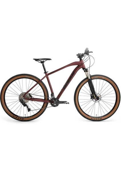 Mtx 7600 29 19-48 Hd Dağ Bisikleti Mat Koyu Bordo Siyah